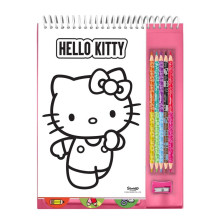 Set colorear lapices Hello Kitty